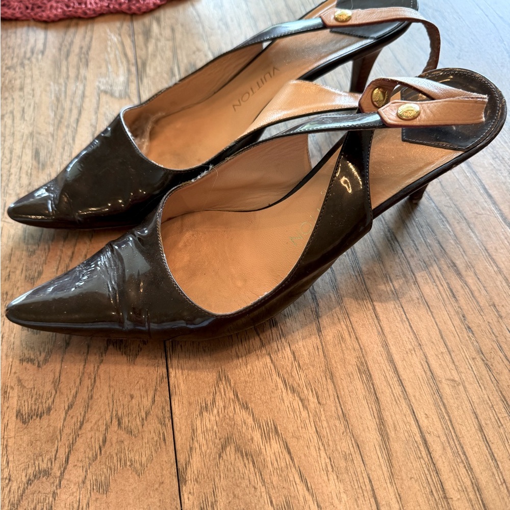 Louis Vuitton Patent Leather Pumps
